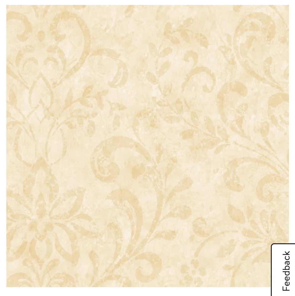 Wallpaper Beige Country Damask